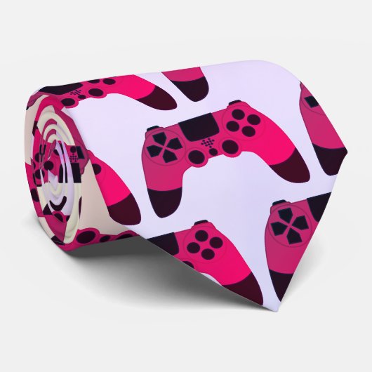 Cravate Vidéos de contrôleur de jeu Gamme Nerd (Roulé)
