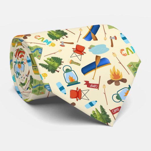Cravate Vie du camping (Roulé)
