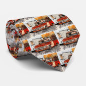 Cravate vieille peinture chevy d'art d'antiquité de camion (Roulé)