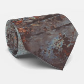 Cravate Vielle porte rouillée peinte (Roulé)