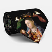 Cravate Vierge salée et enfant Christ (Roulé)