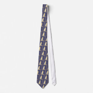 Cravate vieux hibou sage