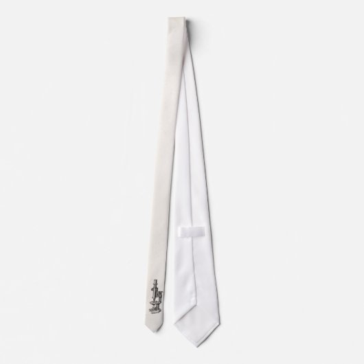 Cravate Vieux microscope antique de la Science de (Dos)