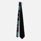 Cravate Vigne au Clair de Lune - Collection Mysticool (Dos)