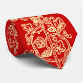 Cravate Vignes et raisins (Roulé)