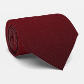 Cravate Vignette rouge-noir moderne (Roulé)
