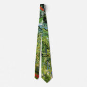 Cravate Vignoble avec vue sur Auvers de Vincent van Gogh (Dos)