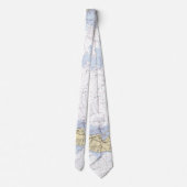 Cravate Vignoble Martha's Authentic Nautical Chart (Dos)