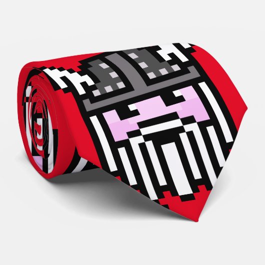 Cravate Viking de huit bits (Roulé)