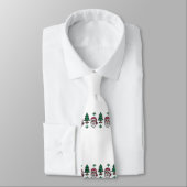 Cravate Vilain pull de Noël Père Noël Thunder_Cove (Attaché)