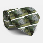 Cravate Villa Bertramka-Mozart-Prague (Roulé)