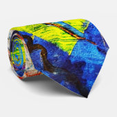 Cravate Ville de nuit (Roulé)