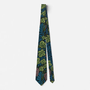 Cravate Vin Motif, William Morris