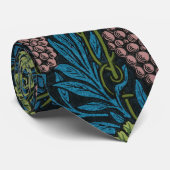 Cravate Vin Motif, William Morris (Roulé)
