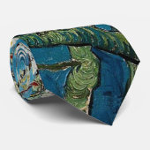 Cravate Vincent van Gogh, Amandier en fleurs (Roulé)