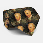Cravate Vincent van Gogh Autoportrait, Art Vintage (Roulé)