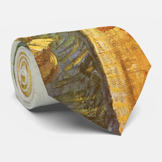 Cravate Vincent van Gogh - Autoportrait devant Easel (Roulé)