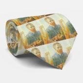 Cravate Vincent van Gogh - Autoportrait devant Easel (Roulé)
