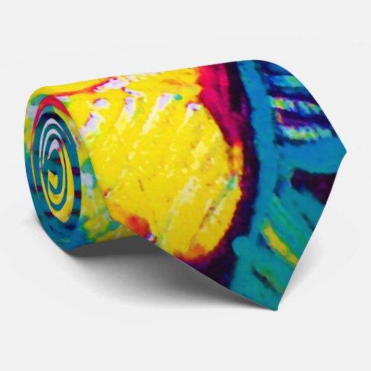 Cravate Vincent Van Gogh - Autoportrait Pop Art Avec Casqu (Roulé)