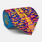 Cravate Vincent Van Gogh - Café Terrasse Au Night Pop Art (Roulé)