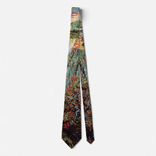 Cravate Vincent Van Gogh - Champ Avec Des Poppies Art