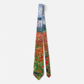Cravate Vincent van Gogh - Champ de coquelicots (Devant)