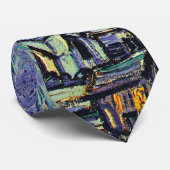 Cravate Vincent Van Gogh/ La Nuit étoilée (Roulé)