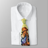 Cravate Vincent Van Gogh - Le Semeur - Peinture d'art fin (Attaché)