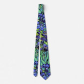 Cravate Vincent Van Gogh - Les Iris - Flower Lover Fine Ar (Dos)