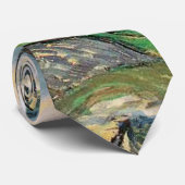 Cravate Vincent van Gogh, Les Oliviers. L'art célèbre (Roulé)