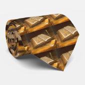 Cravate Vincent van Gogh - Nature morte avec Bible (Roulé)