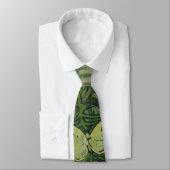 Cravate Vincent van Gogh - Papillons et Coquelicots (Attaché)