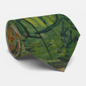 Cravate Vincent van Gogh - Papillons et Pavots (Roulé)