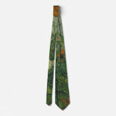 Cravate Vincent van Gogh - Papillons et Pavots (Dos)