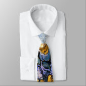 Cravate Vincent Van Gogh - Peasant Woman Binding Sheaves (Attaché)