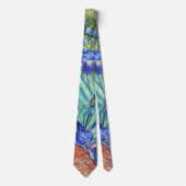 Cravate Vincent Van Gogh peignant les Iris (Devant)