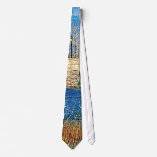 Cravate Vincent Van Gogh - Pont Langlois À Arles (Devant)
