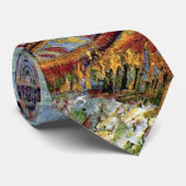 Cravate Vincent Van Gogh - Ponts Sur La Seine (Roulé)