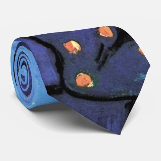 Cravate Vincent Van Gogh - Portrait Du Postman (Roulé)