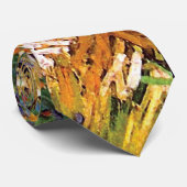 Cravate Vincent Van Gogh - Pré Dans Le Jardin Art (Roulé)