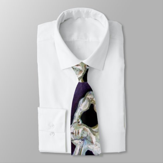 Cravate Vincent Van Gogh - Statue D'Un Homme À genoux (Attaché)