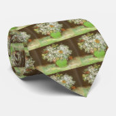 Cravate Vincent van Gogh - Vase avec Zinnias et Fleurs (Roulé)