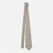 Cravate Vintage Anatomy Science Custom Necktie (Dos)