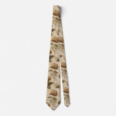 Cravate Vintage Botanical Floral Pattern (2) (Devant)