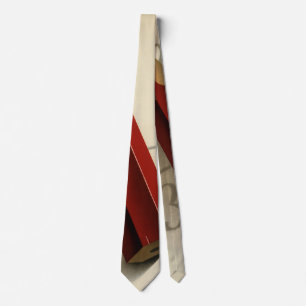 Cravate Vintage Business, Math Equation with Red Pencil