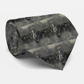 Cravate Vintage Cowboys, un stampede de Frederic Remington (Roulé)