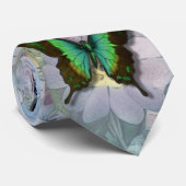 Cravate vintage de "beaux papillons" (Roulé)