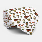 Cravate vintage de champignon (Roulé)