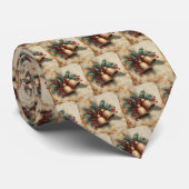 Cravate Vintage de Noël (Roulé)