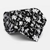 Cravate Vintage Floral (Roulé)